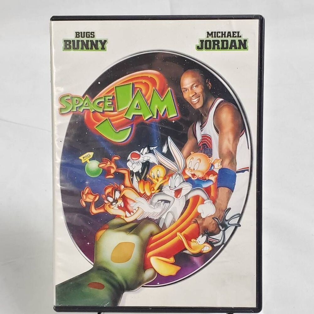 Space Jam DVD Michael Jordan Bugs Bunny Looney Tunes
